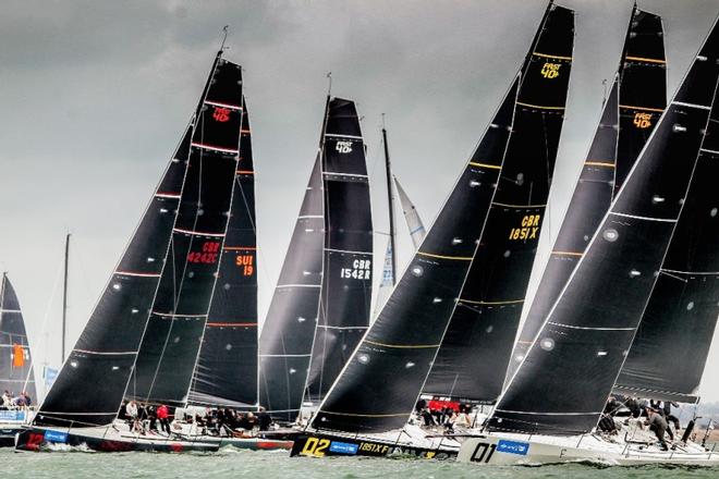 FAST40 Class Racing ©  Paul Wyeth / Lendy Cowes Week